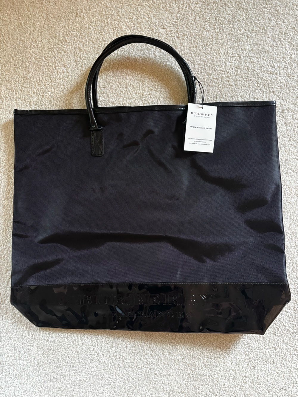 Burberry Fragrance Black Weekend Bag